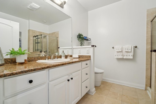 22 Ave At Port Imperial Unit 227, West New York, NJ 07093 - full bath featuring a shower stall, vanity, and tile patterned flooring