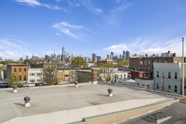 surrounding community with a view of city