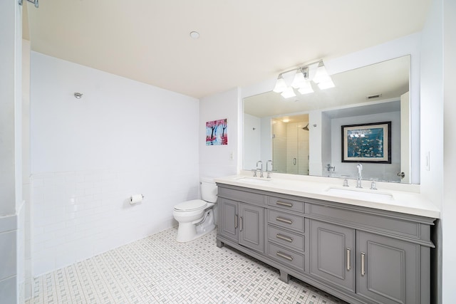 700 Grove St Unit 11P, Jersey City, NJ 07310 - full bath featuring double vanity and a stall shower