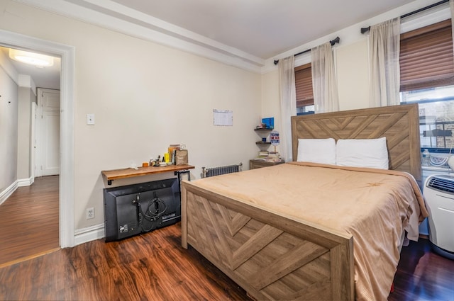 53 Duncan Ave Unit 31, Jersey City, NJ 07304 - bedroom with radiator and wood finished floors