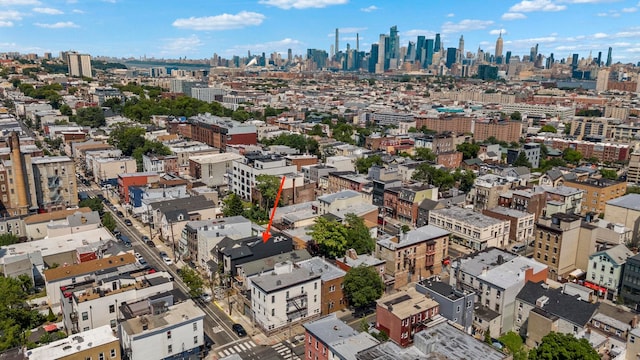 166 New York Ave Unit 2, Jersey City, NJ 07307 - bird's eye view of skyline