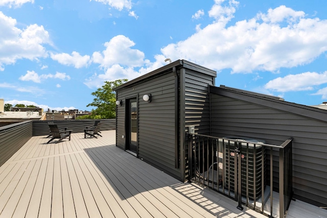 166 New York Ave Unit 2, Jersey City, NJ 07307 - view of deck