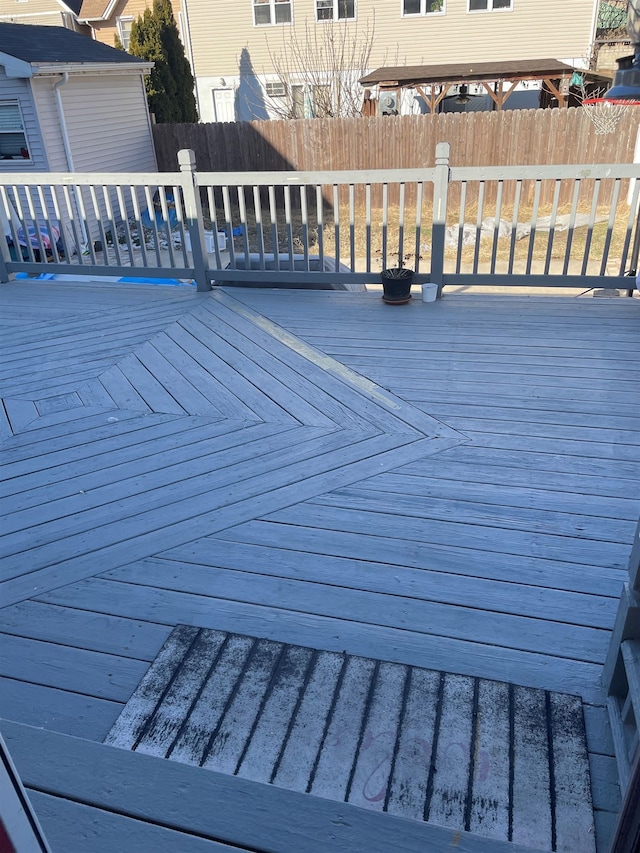 view of deck