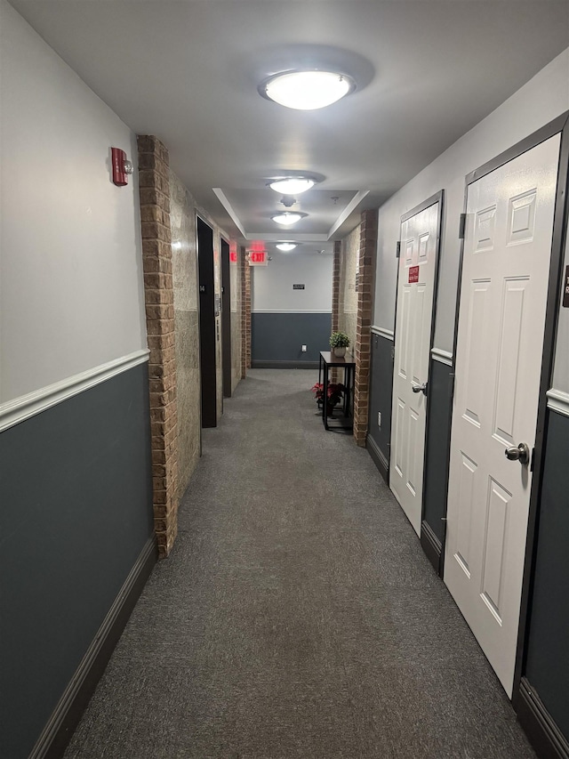809 22nd St Unit 905, Union City, NJ 07087 - hall featuring carpet and baseboards