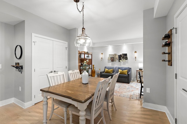 1400 Hudson St Unit 511, Hoboken, NJ 07030 - dining area featuring light wood finished floors