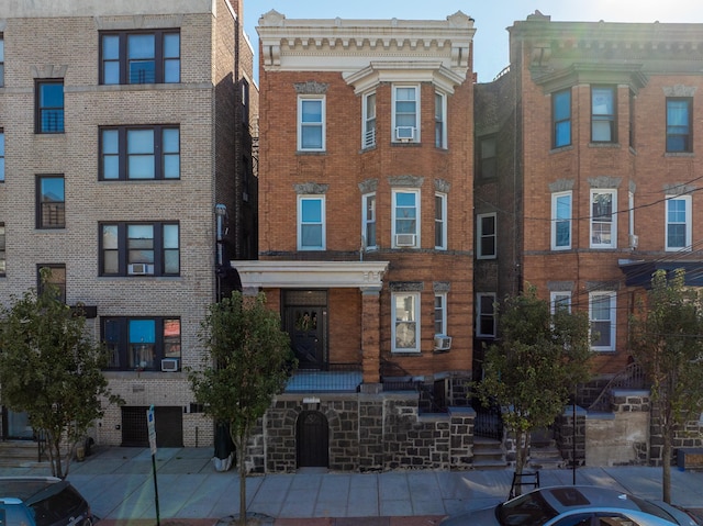 view of building exterior featuring cooling unit