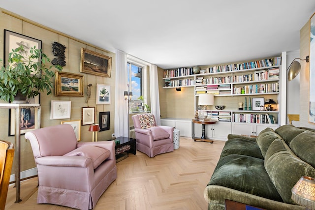 view of living area