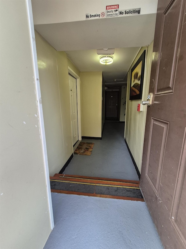 1200 Central Ave Unit B2, Union City, NJ 07087 - corridor featuring baseboards