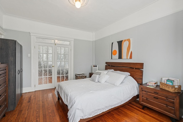 6607 Kennedy Blvd, North Bergen, NJ 07047 - bedroom featuring hardwood / wood-style floors and baseboards