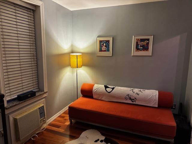 108 Waldo Ave Unit 4A, Jersey City, NJ 07306 - living area with wood finished floors