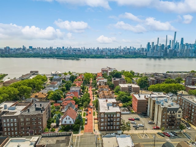 31 75th St Unit 9, North Bergen, NJ 07047 - aerial view of city skyline and a large body of water