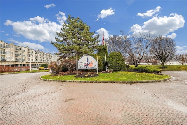 252 The Promenade Unit 252, Edgewater, NJ 07020 - view of decorative road with curbs