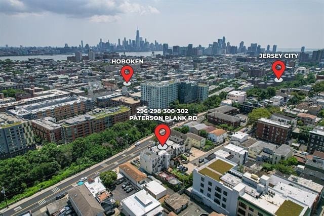 300 Paterson Plank Rd, Jersey City, NJ 07307 - birds eye view of property
