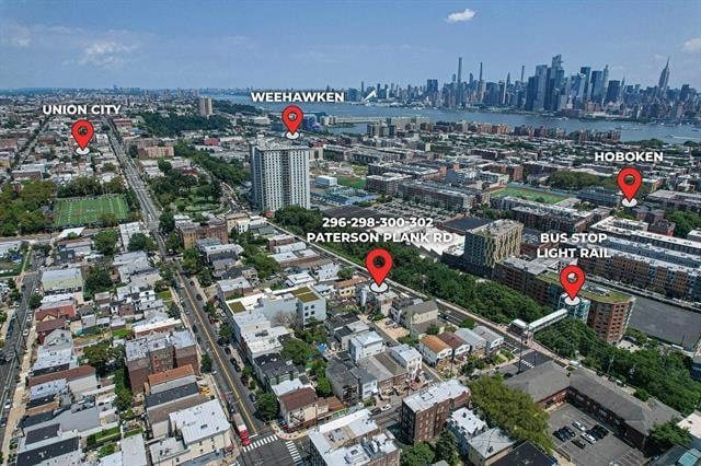 300 Paterson Plank Rd, Jersey City, NJ 07307 - birds eye view of property