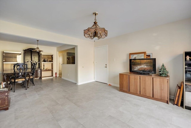 view of living room