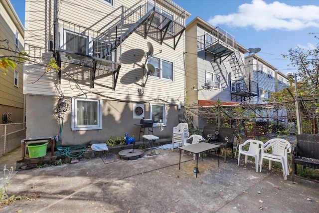 exterior space with a patio area