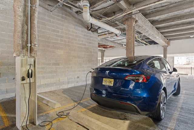 344 The Promenade Unit 344, Edgewater, NJ 07020 - view of parking deck