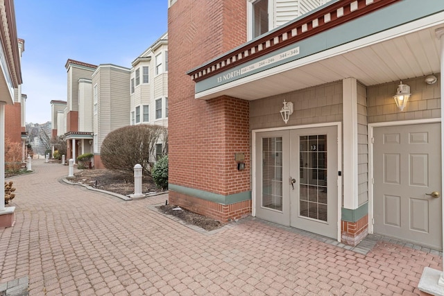 344 The Promenade Unit 344, Edgewater, NJ 07020 - exterior space featuring french doors