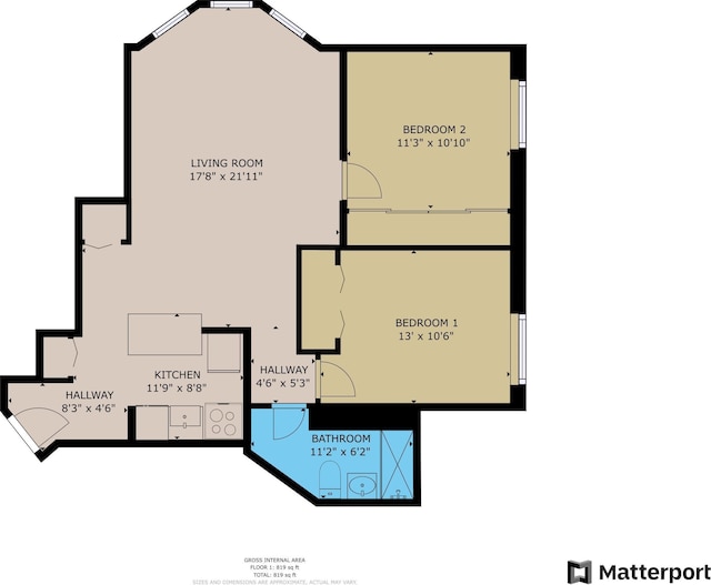 43 Van Wagenen Ave Unit Ga, Jersey City, NJ 07306 - view of room layout