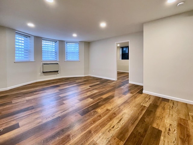 43 Van Wagenen Ave Unit Ga, Jersey City, NJ 07306 - spare room featuring wood finished floors, a smoke detector, and recessed lighting