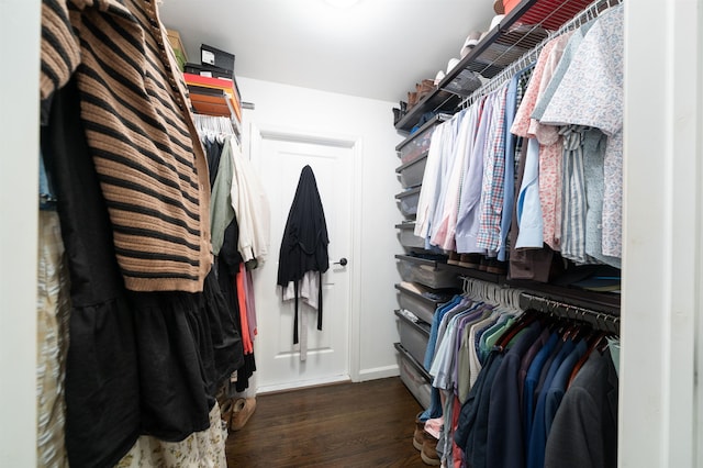 456 9th St Unit 458, Hoboken, NJ 07030 - walk in closet with wood finished floors