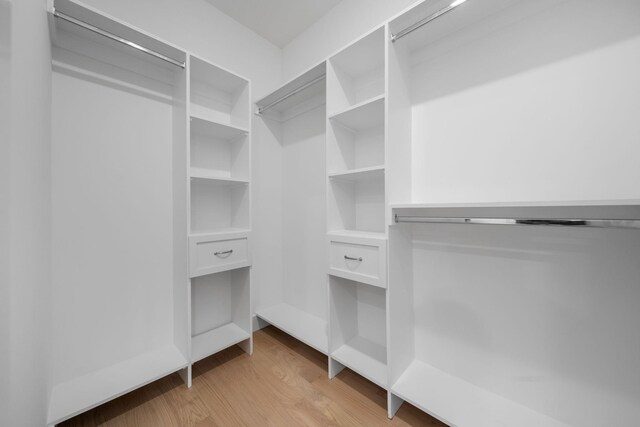 45 Graham St Unit 1, Jersey City, NJ 07307 - walk in closet featuring light wood-style floors