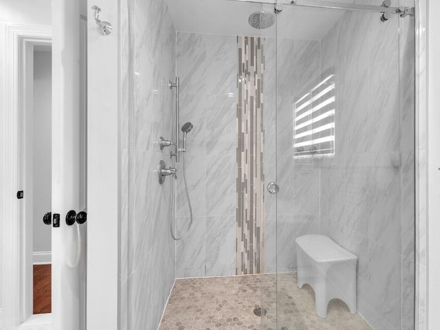 183 Oak Ave, River Edge, NJ 07661 - full bath with a stall shower