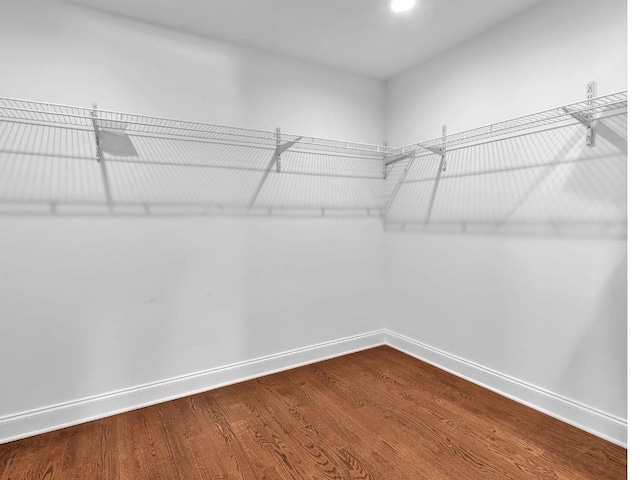 183 Oak Ave, River Edge, NJ 07661 - walk in closet featuring wood finished floors