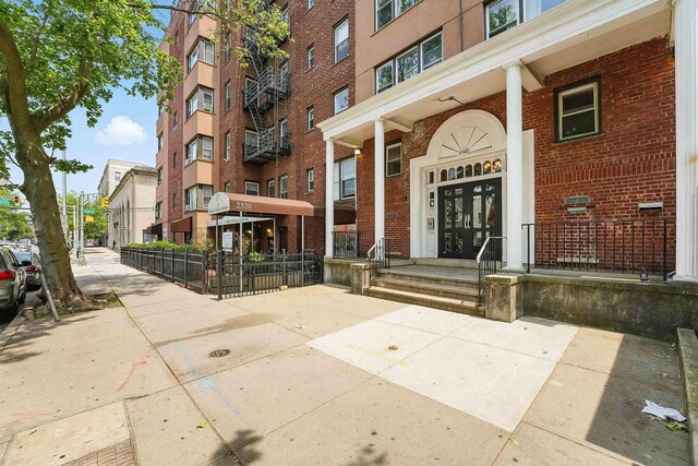 2520 Kennedy Blvd Unit 4J, Jersey City, NJ 07304 - view of exterior entry featuring brick siding