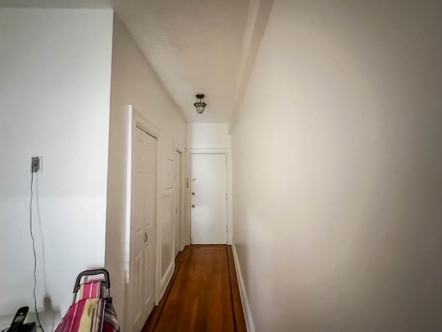 36 Duncan Ave Unit D2, Jersey City, NJ 07304 - hallway featuring wood finished floors and baseboards