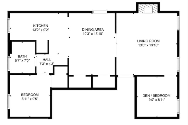 112 Wayne St Unit 2-A, Jersey City, NJ 07302 - view of room layout