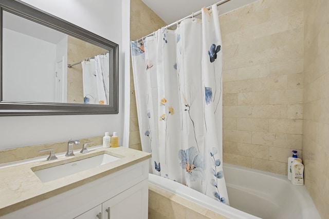 30 Freedom Way Unit 306, Jersey City, NJ 07305 - bathroom featuring tiled shower / bath combo and vanity