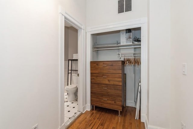 view of closet