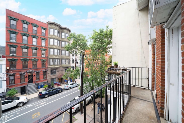 117 Clinton St Unit 2Fs, Hoboken, NJ 07030 - view of balcony