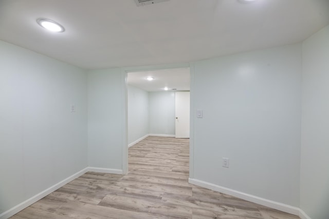 64 W 57th St, Bayonne, NJ 07002 - unfurnished room featuring light wood-type flooring and baseboards