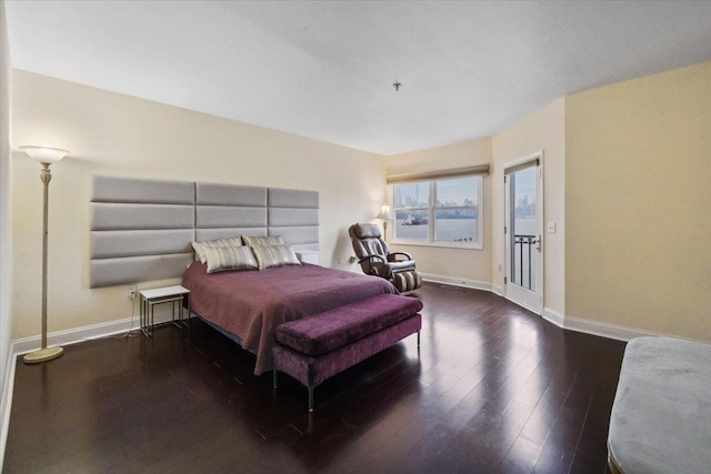217 The Promenade Unit 217, Edgewater, NJ 07020 - bedroom featuring wood-type flooring and baseboards