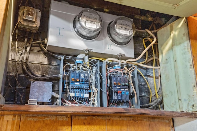 utility room featuring electric panel