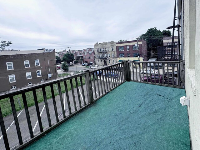 133 Lafayette St Unit 3R, Jersey City, NJ 07304 - balcony with a residential view