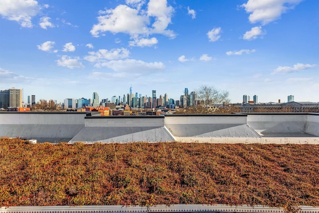 exterior space with a city view