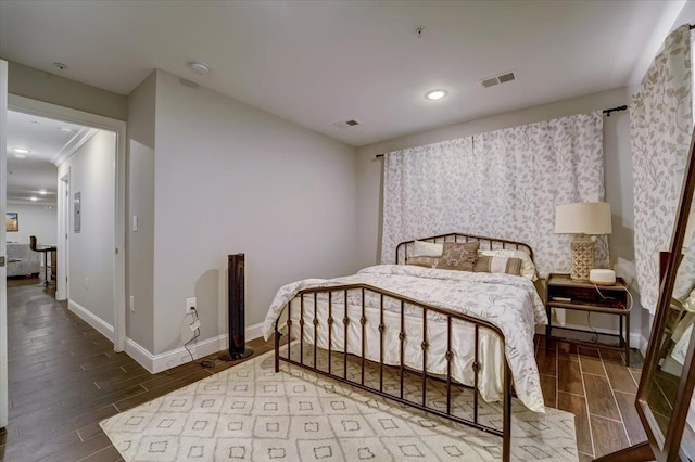 2765 Kennedy Blvd Unit 1, Jersey City, NJ 07306 - bedroom featuring wood finished floors and recessed lighting