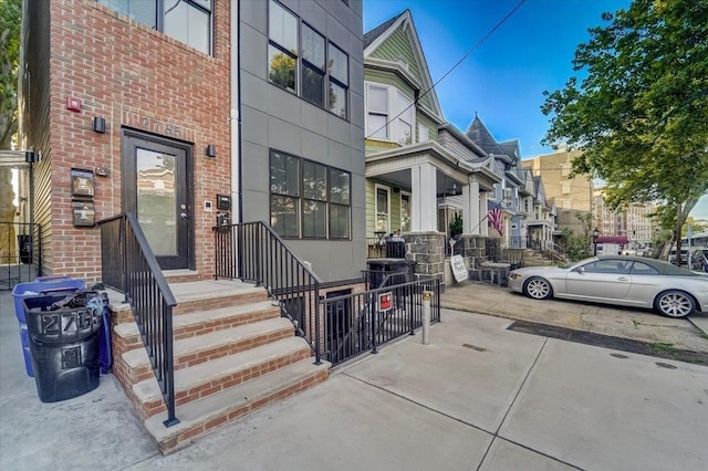 2765 Kennedy Blvd Unit 1, Jersey City, NJ 07306 - doorway to property with brick siding
