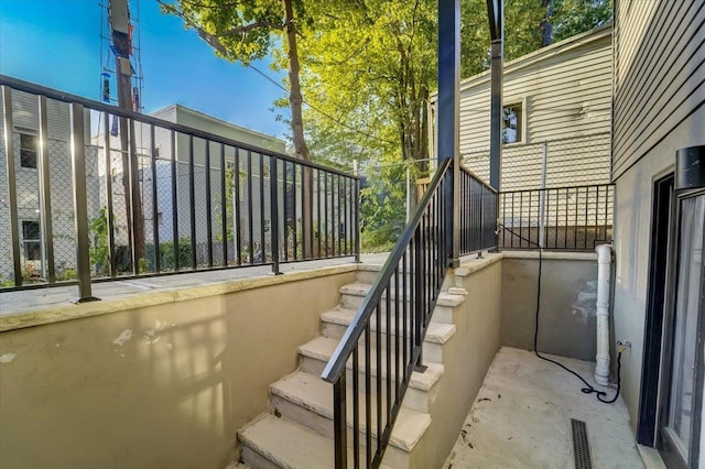 2765 Kennedy Blvd Unit 1, Jersey City, NJ 07306 - view of patio / terrace featuring stairs
