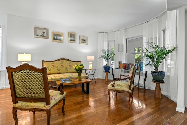 83 W 38th St, Bayonne, NJ 07002 - living area featuring wood finished floors