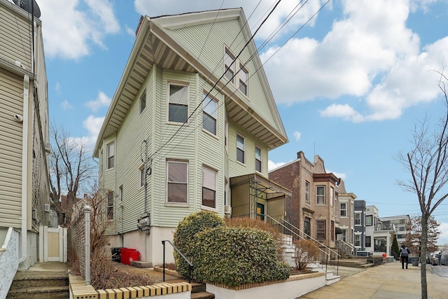 view of property featuring a residential view