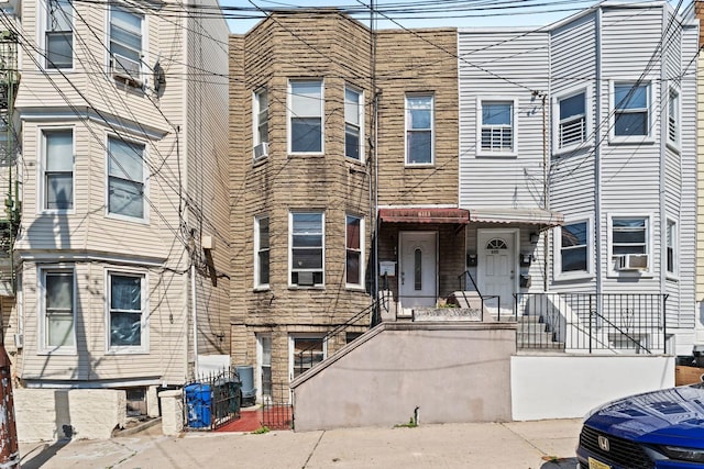 6113 Washington St, West New York, NJ 07093 - townhome / multi-family property with stone siding