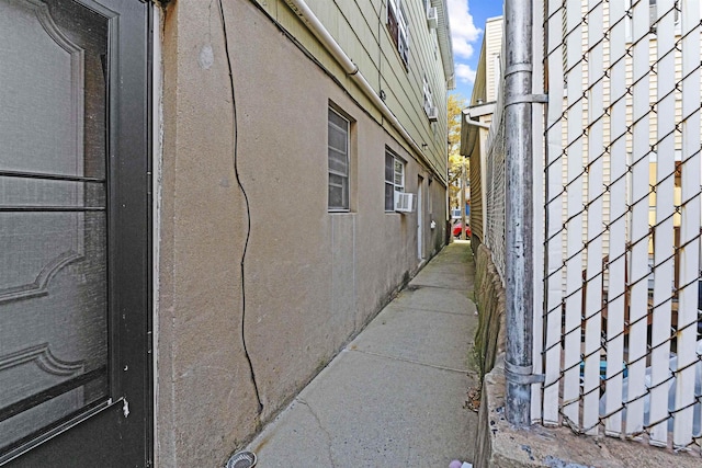 419 16th St, Union City, NJ 07038 - view of side of home featuring cooling unit