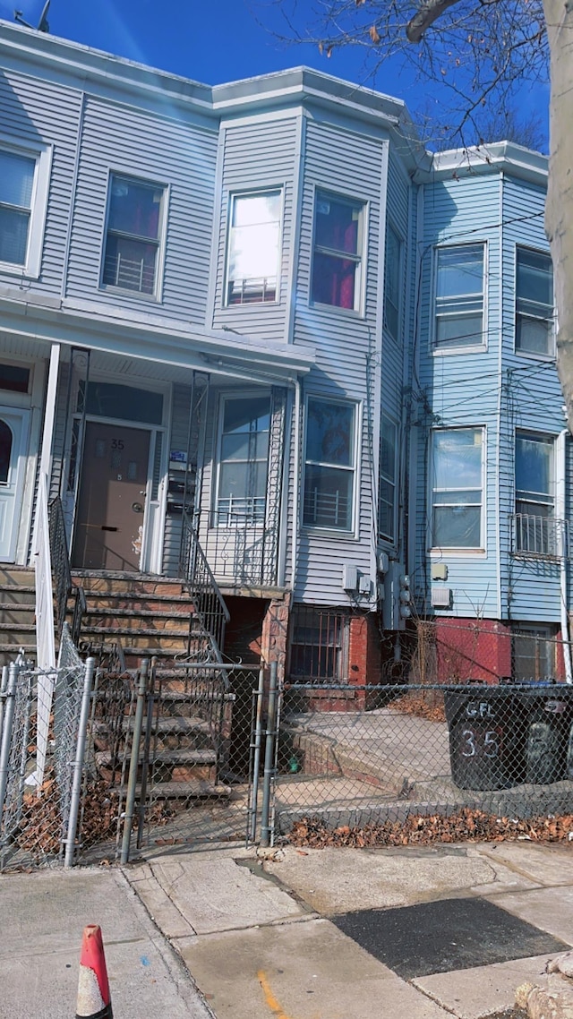 view of townhome / multi-family property