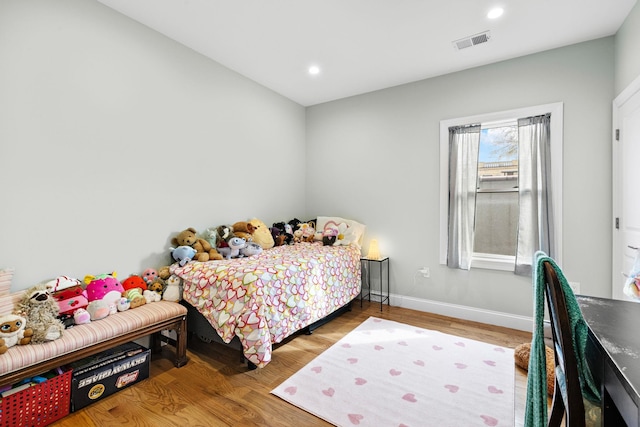 1163 Summit Ave Unit 2, Jersey City, NJ 07307 - bedroom with wood finished floors and recessed lighting