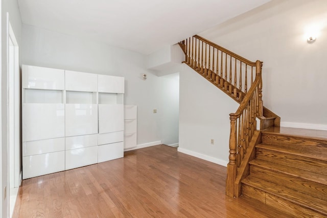 interior space featuring light hardwood / wood-style floors