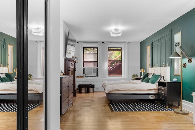 258 Montgomery St Unit 0, Jersey City, NJ 07302 - bedroom featuring cooling unit
